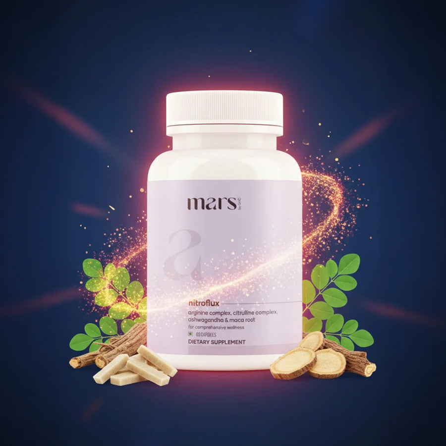 Mars NitroFlux: A Natural Nitric Oxide Booster for Size, Bedroom Game & Circulation