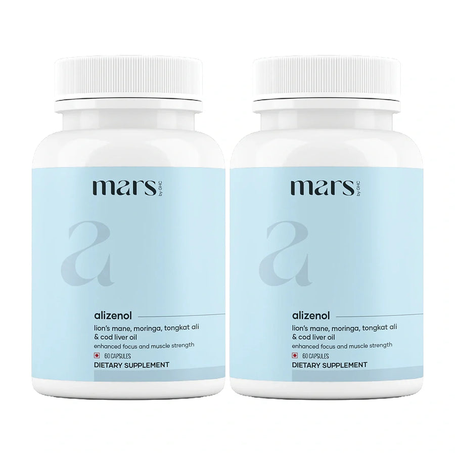 Mars Alizenol: Bedroom Performance & Vitality Support with Moringa, Lion's Mane & Tongkat Ali