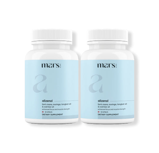 Mars Alizenol - Powered By Tongkat Ali, Moringa, Lions Mane