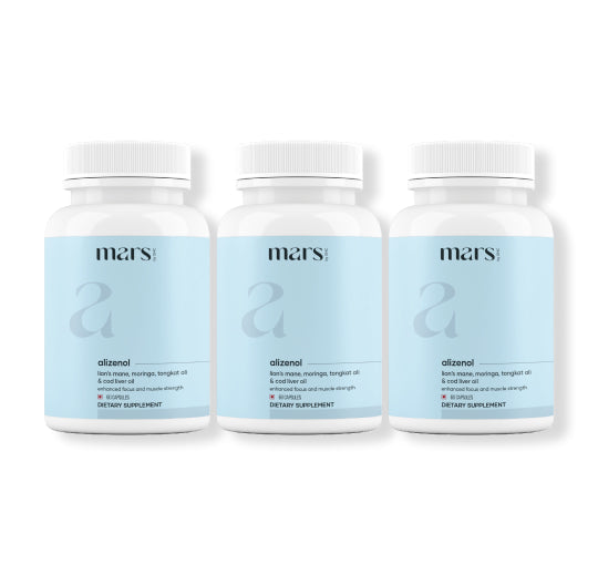 Mars Alizenol - Powered By Tongkat Ali, Moringa, Lions Mane